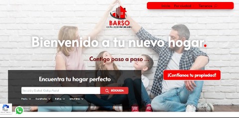 Diseño web profesional | website Barso