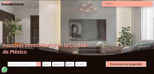 Diseño web profesional | website Vive Inmobiliaria