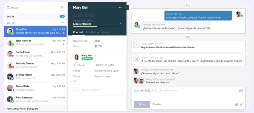 Imaginaite Soluciones Web - CRM para tu negocio y como contratarlo Imaginaite diseño web profesional - CRM conversacional omnicanal