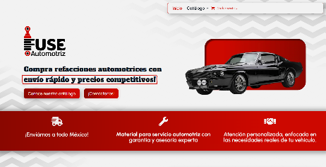 Imaginaite diseño de sitios web profesionales - Fuse Automotriz