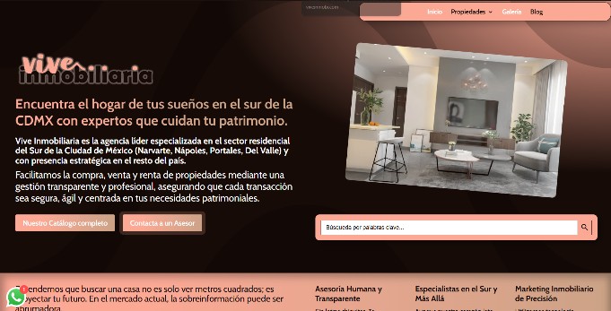 Imaginaite - Diseño Web para Inmobiliarias, Vive Inmobiliaria